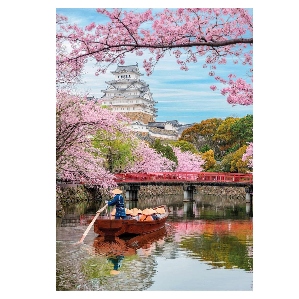 Clementoni 1000 Piece Jigsaw Puzzle - Himeji Castle in Spring