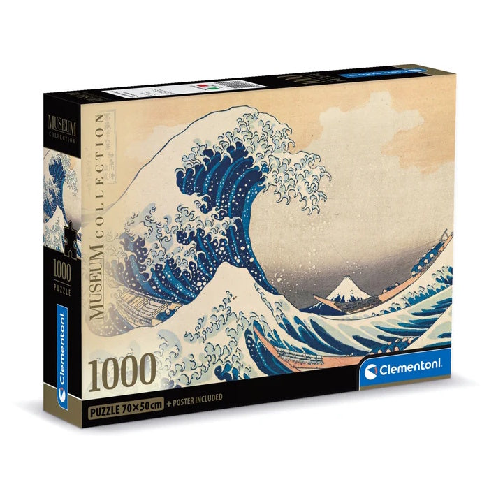 Clementoni 1000 Piece Jigsaw Puzzle - Hokusai The Wave