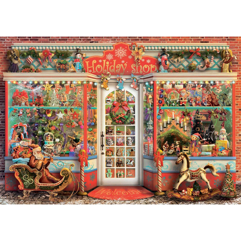 Clementoni 1000 Piece Puzzle - Holiday Shop