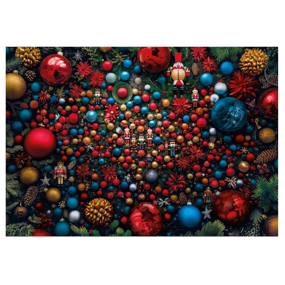 Clementoni 1000 Piece Impossible Puzzle - Christmas Vibes