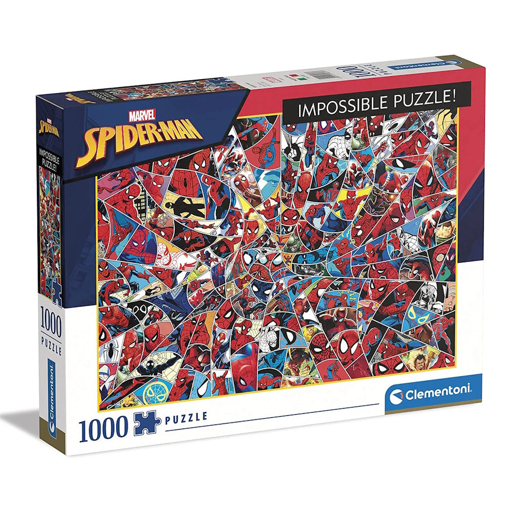Clementoni 1000 Piece Impossible Puzzle - Spider-Man