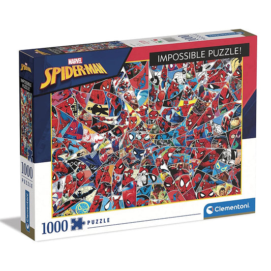 Clementoni 1000 Piece Impossible Puzzle - Spider-Man