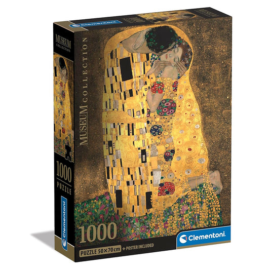 Clementoni Museum Collection 1000 Piece Puzzle - Klimt, The Kiss