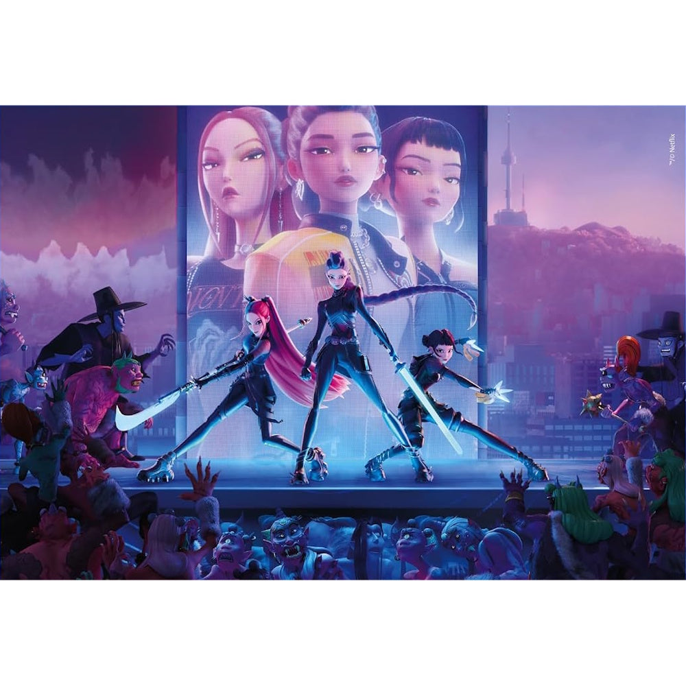 Clementoni 1000 Piece Puzzle - KPop Demon Hunters