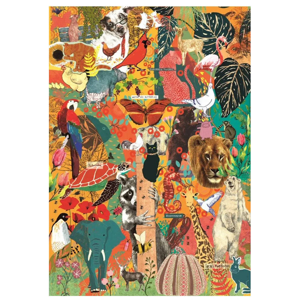 Clementoni 1000 Piece Puzzle - More is More: Animals & Botanics