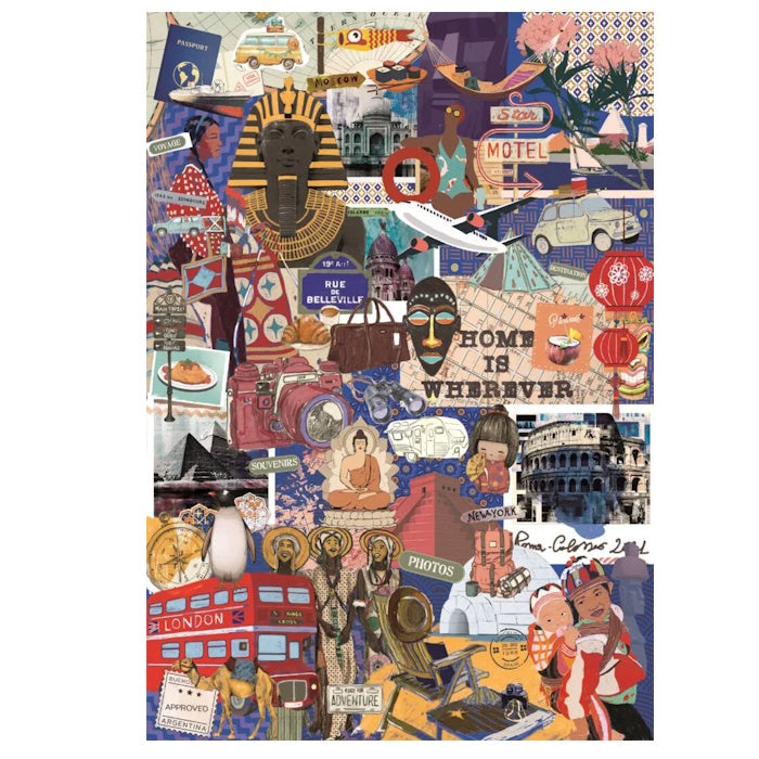 Clementoni 1000 Piece Puzzle - More is More: Travel & Cultures