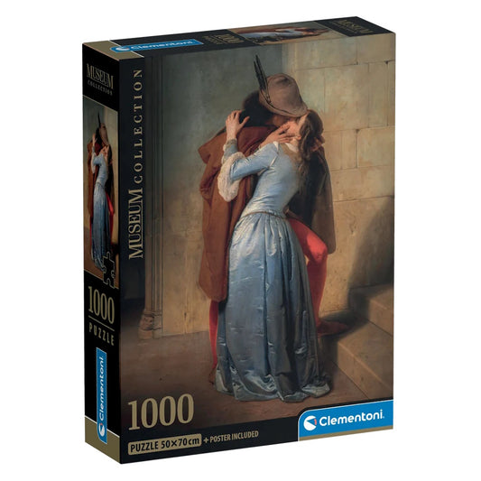 Clementoni Museum Collection 1000 Piece Puzzle - Hayez, The Kiss