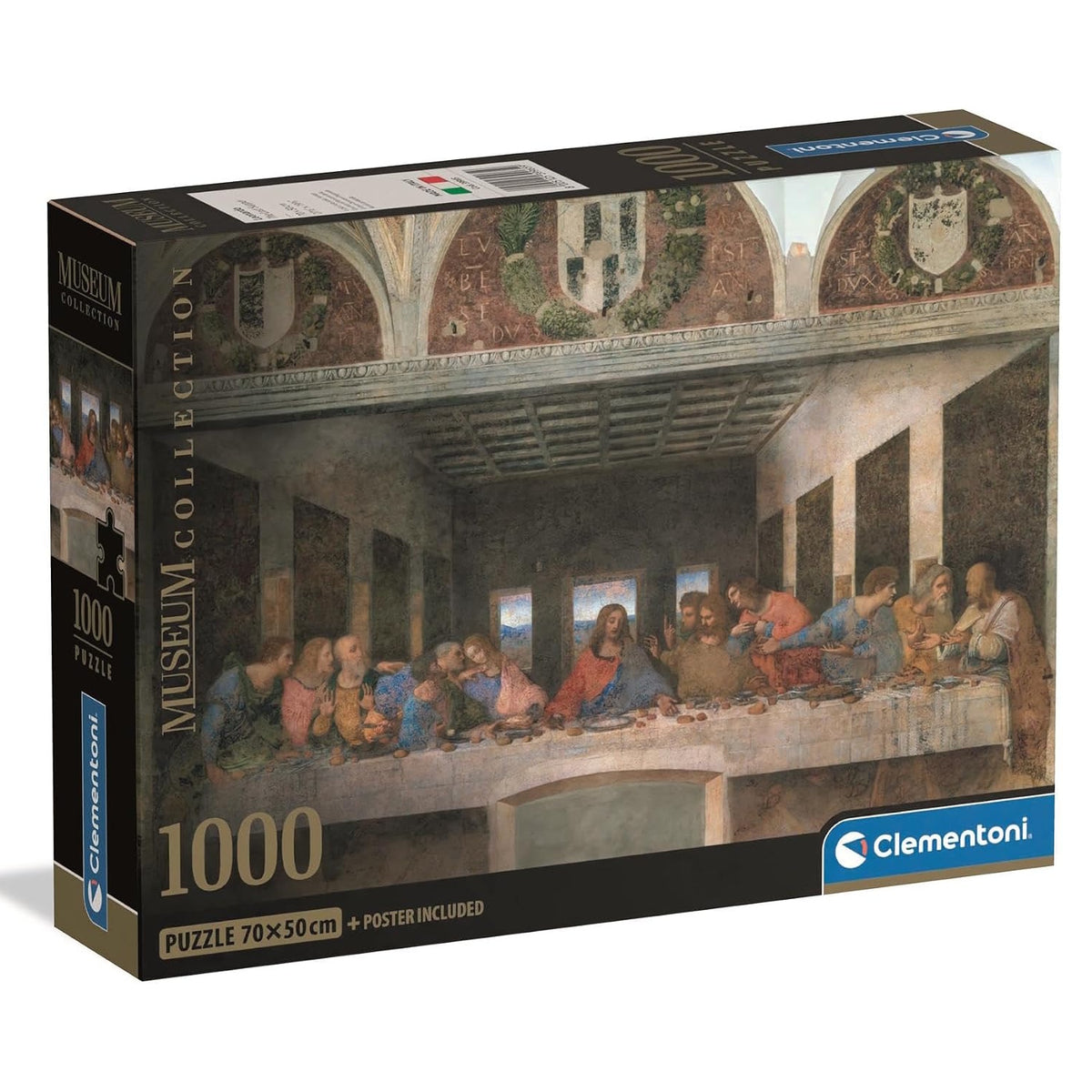 Clementoni Museum Collection 1000 Piece Puzzle - Leonardo, The Last Supper