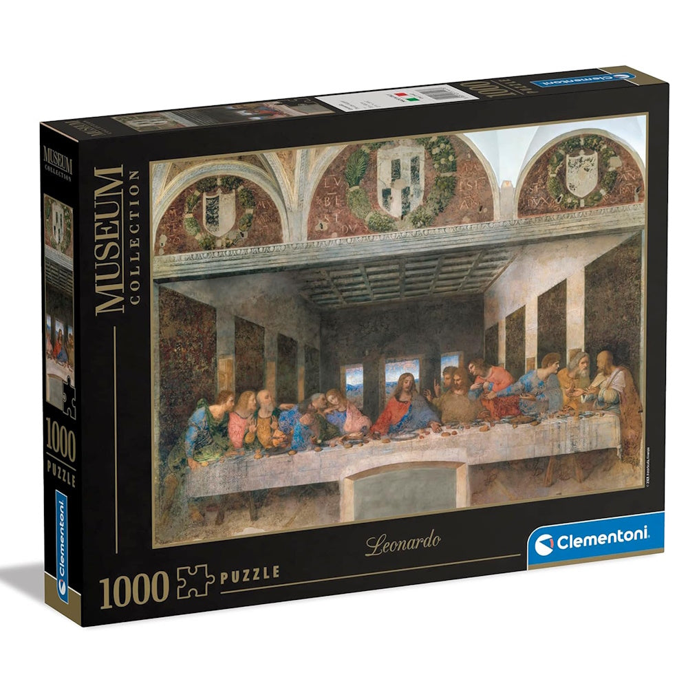 Clementoni Museum Collection 1000 Piece Puzzle - Leonardo, The Last Supper