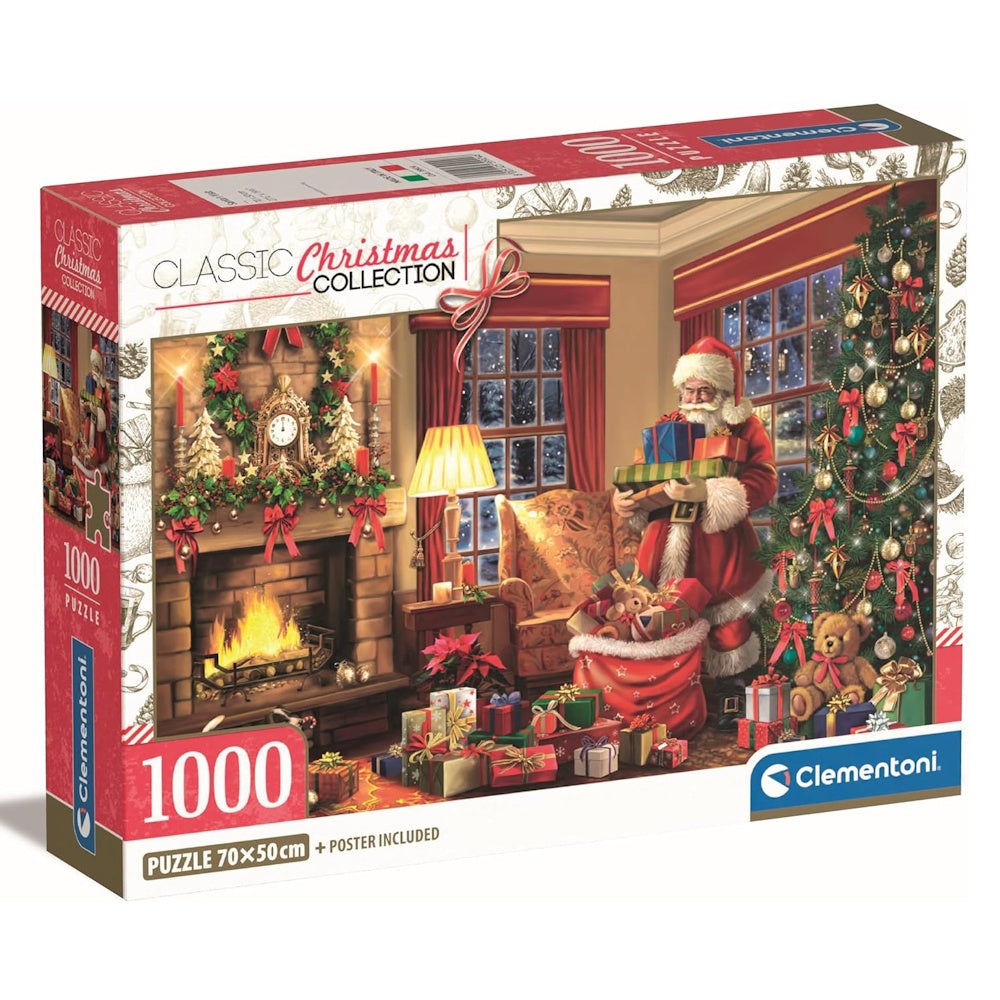 Clementoni 1000 Piece Puzzle - Santa's Visit