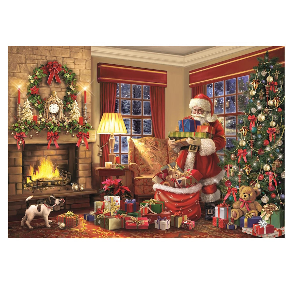 Clementoni 1000 Piece Puzzle - Santa's Visit
