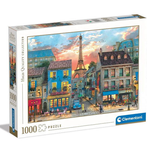 Clementoni 1000 Piece Jigsaw Puzzle - Streets of Paris