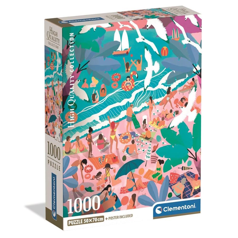 Clementoni 1000 Piece Puzzle - Sunday at the Beach