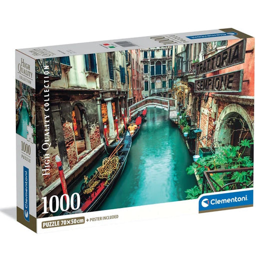 Clementoni 1000 Piece Jigsaw Puzzle - Venice Canal