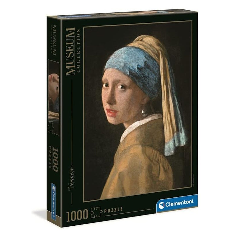 Clementoni Museum Collection 1000 Piece Puzzle - Vermeer, Girl with Pearl Earring