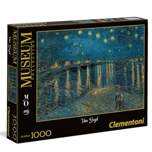 Clementoni Museum Collection 1000 Piece Puzzle - Starry Night Over The Rhone