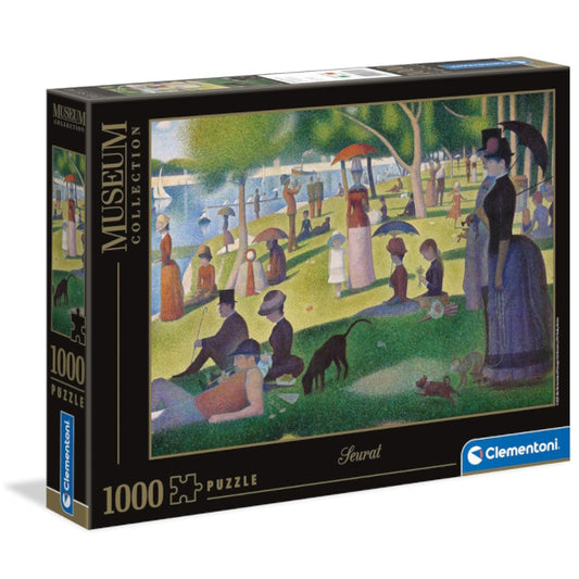 Clementoni Museum Collection 1000 Piece Puzzle - A Sunday Afternoon on The Island of La Grande Jatte