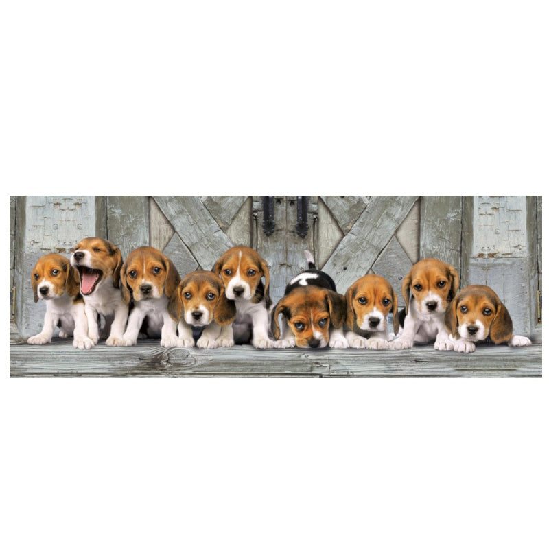 Clementoni 1000 Piece Jigsaw Puzzle - Beagles Panorama