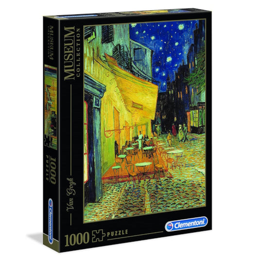 Clementoni Museum Collection 1000 Piece Puzzle - Cafe Terrace at Night