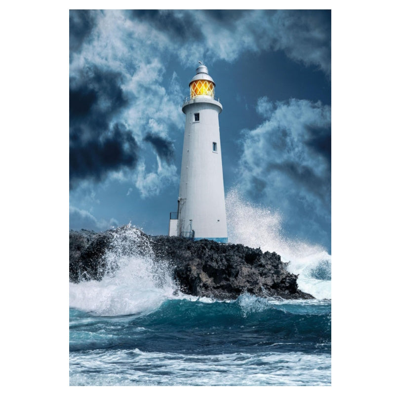 Clementoni 1000 Piece Jigsaw Puzzle - Lighthouse in the Storm