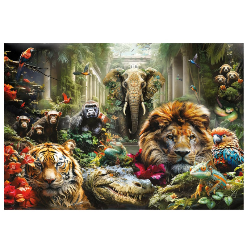 Clementoni 1000 Piece Jigsaw Puzzle - Mystic Jungle