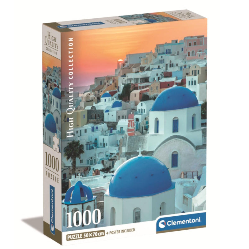 Clementoni 1000 Piece Jigsaw Puzzle - Santorini