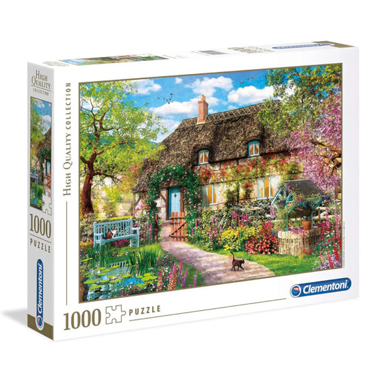 Clementoni 1000 Piece Jigsaw Puzzle - The Old Cottage