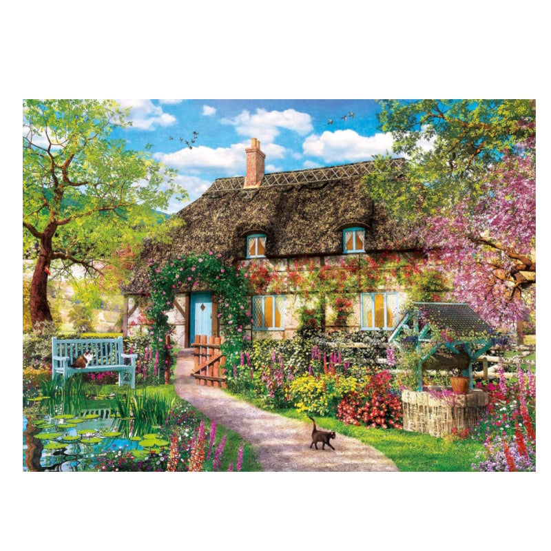 Clementoni 1000 Piece Jigsaw Puzzle - The Old Cottage