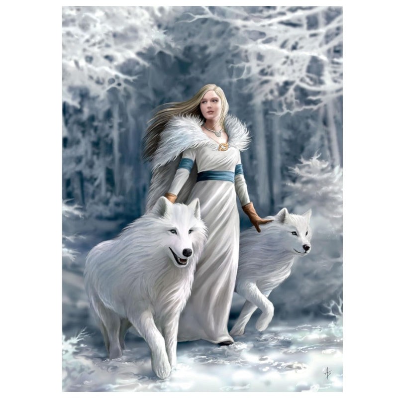 Clementoni 1000 Piece Jigsaw Puzzle - Anne Stokes - Winter Guardians