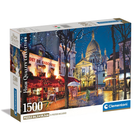 Clementoni 1500 Piece Jigsaw Puzzle - Paris Montmartre
