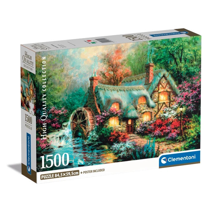 Clementoni 1500 Piece Jigsaw Puzzle - Country Retreat
