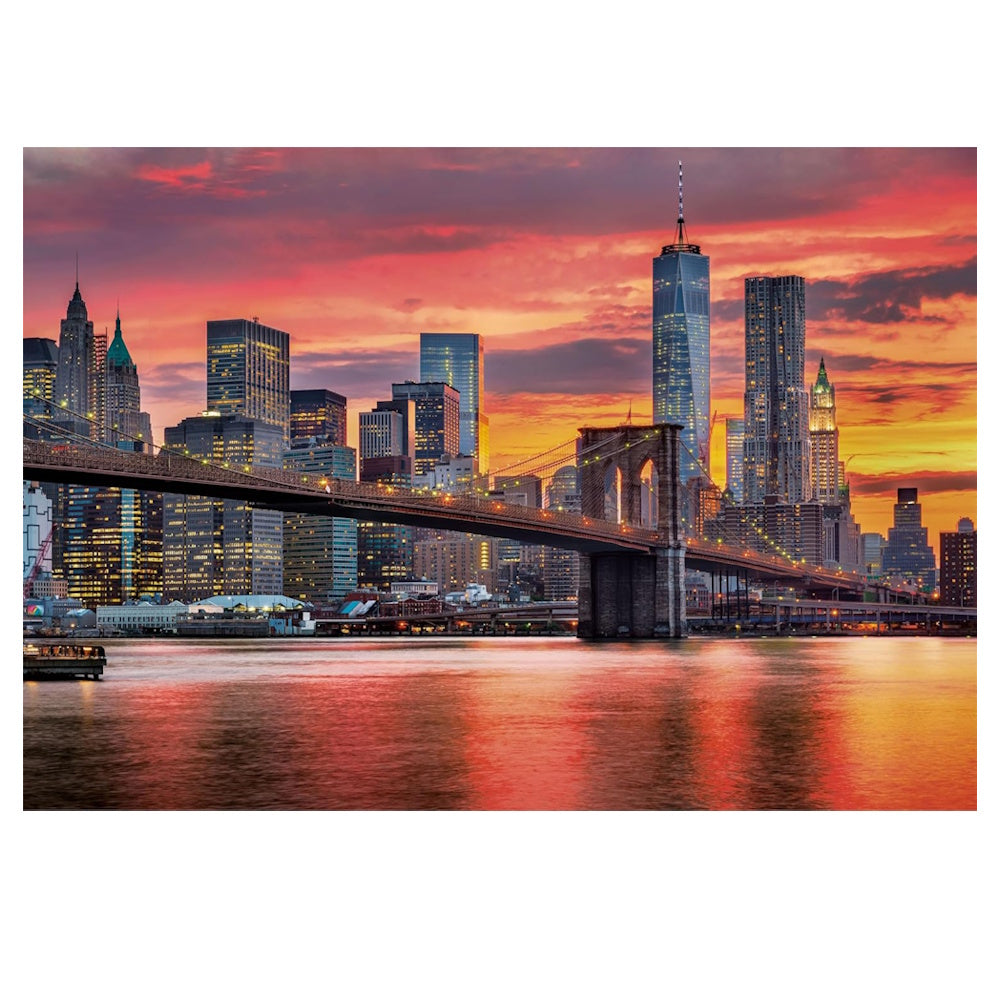 Clementoni 1500 Piece Jigsaw Puzzle - East River at Dusk
