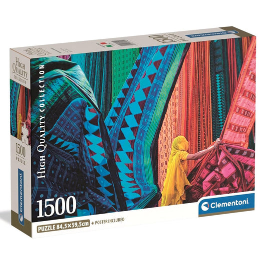 Clementoni 1500 Piece Jigsaw Puzzle - Fluttering Tissues