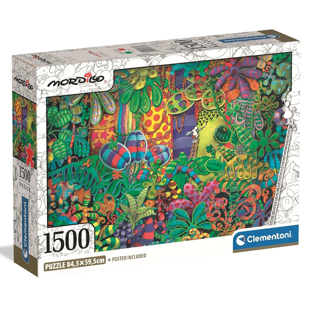 Clementoni 1500 Piece Jigsaw Puzzle - Mordillo The Painter