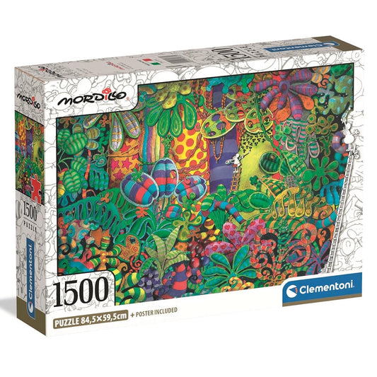 Clementoni 1500 Piece Jigsaw Puzzle - Mordillo The Painter