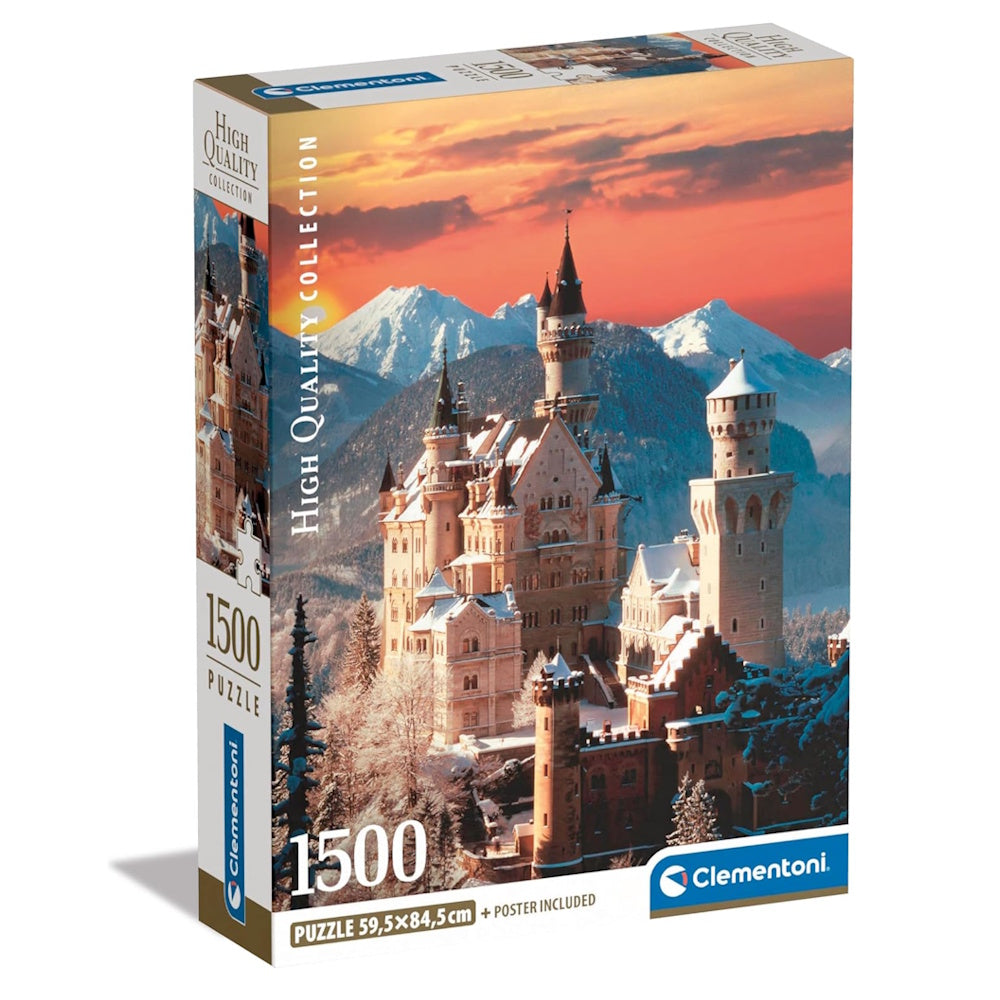 Clementoni 1500 Piece Jigsaw Puzzle - Neuschwanstein