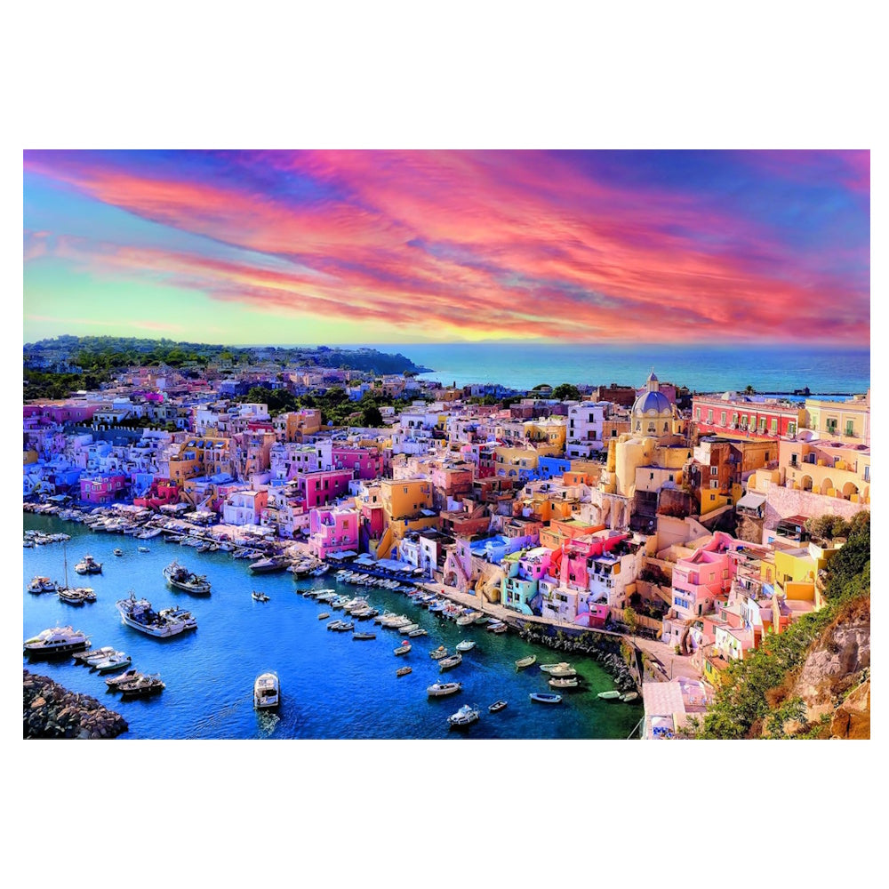 Clementoni 1500 Piece Jigsaw Puzzle - Picturesque Procida Island