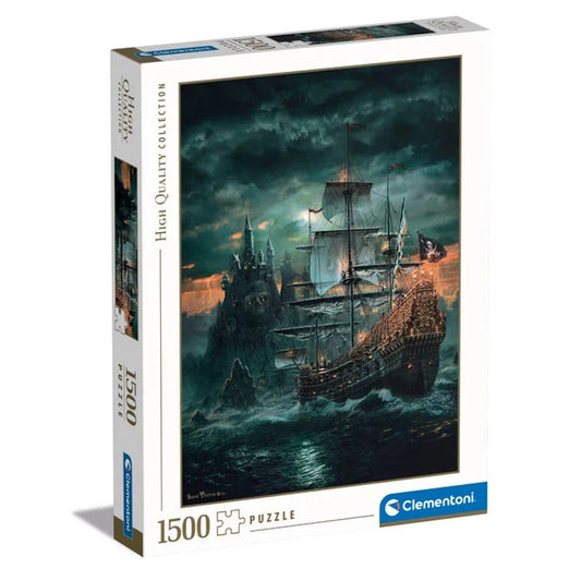 Clementoni 1500 Piece Jigsaw Puzzle - The Pirate Ship