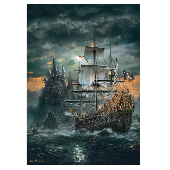 Clementoni 1500 Piece Jigsaw Puzzle - The Pirate Ship