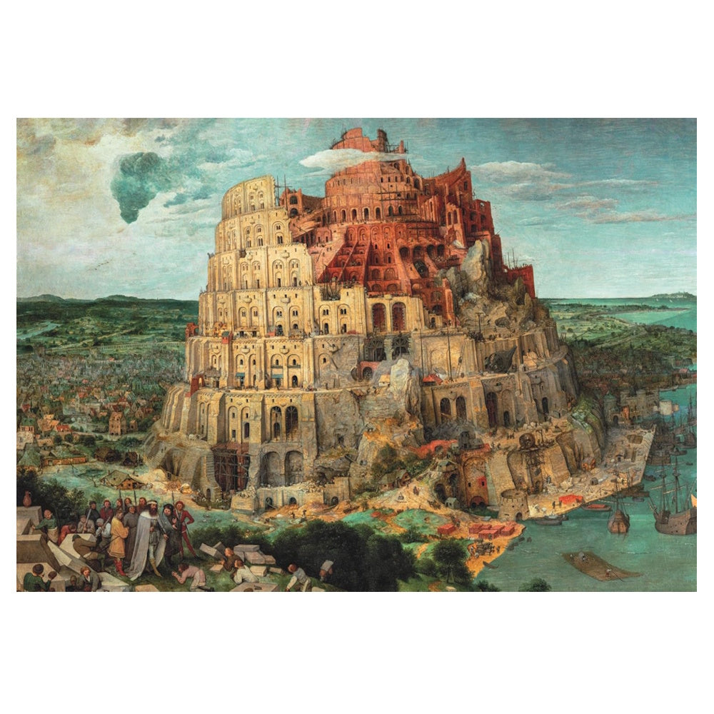 Clementoni Museum Collection 1500 Piece Puzzle - Bruegel, Tower of Babel