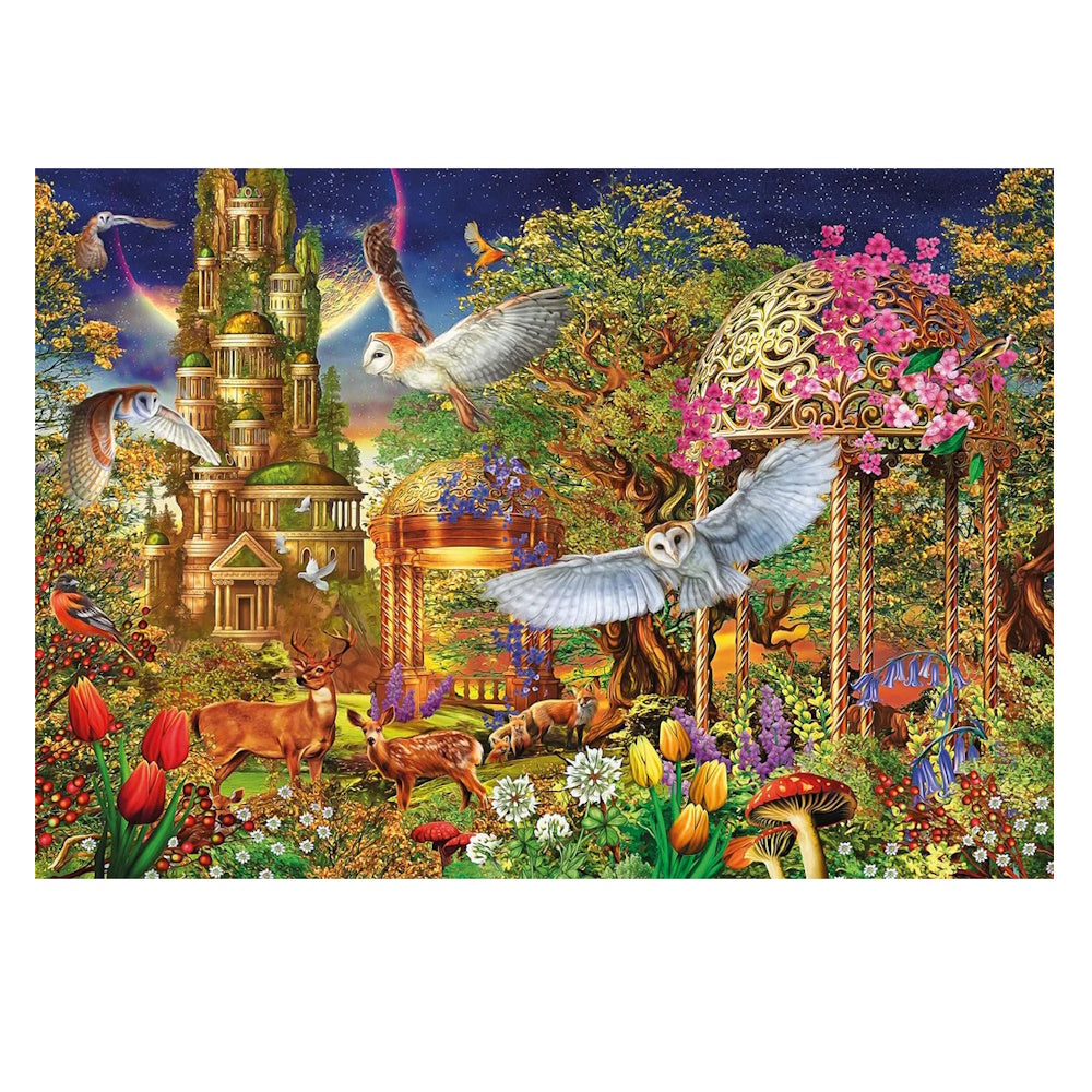 Clementoni 1500 Piece Jigsaw Puzzle - Woodland Fantasy Garden