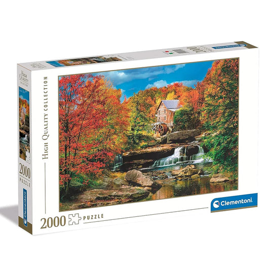 Clementoni 2000 Piece Jigsaw Puzzle - Glade Creek Grist Mill