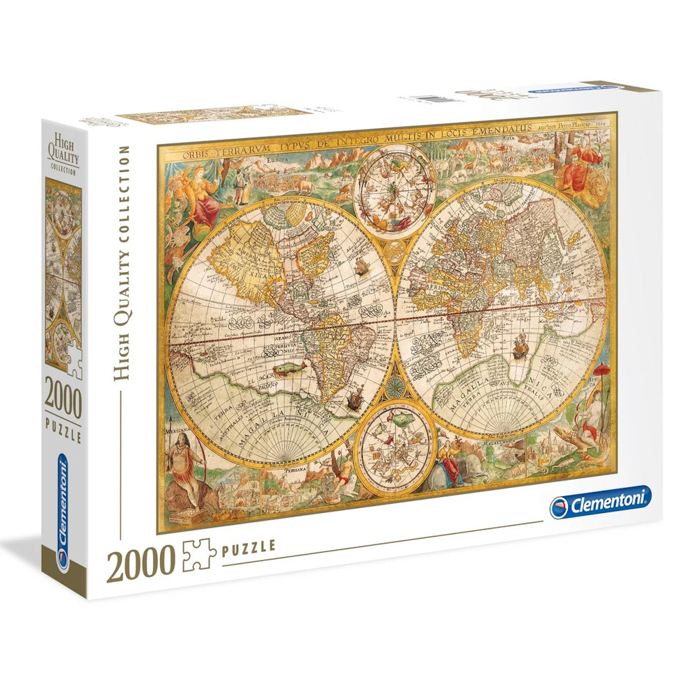 Clementoni 2000 Piece Jigsaw Puzzle - Ancient Map