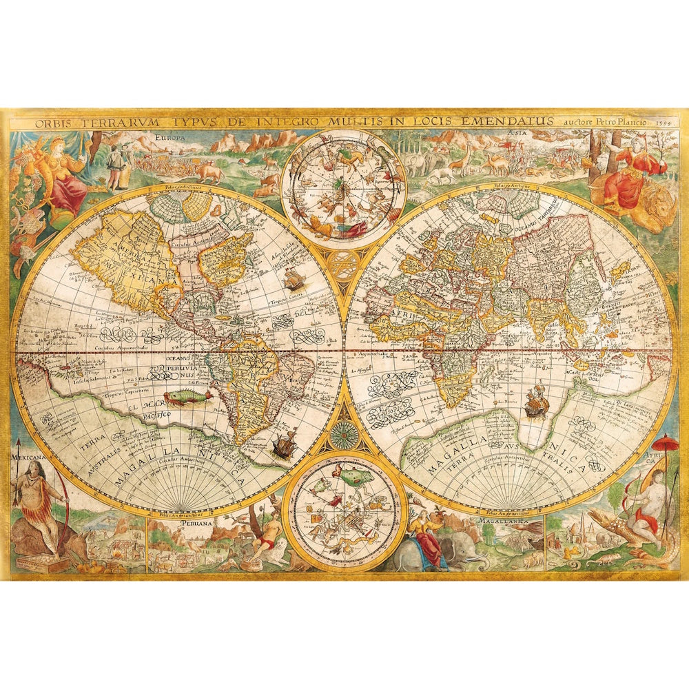 Clementoni 2000 Piece Jigsaw Puzzle - Ancient Map