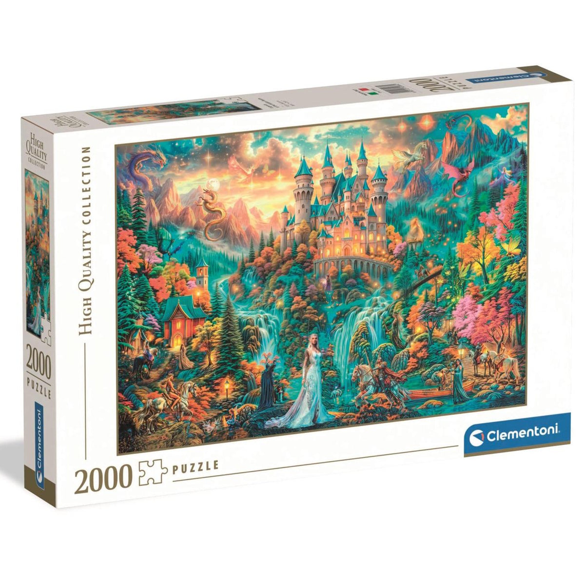 Clementoni 2000 Piece Jigsaw Puzzle - Legends Of The Hidden Realm
