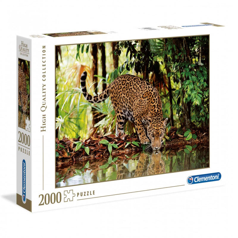 Clementoni 2000 Piece Jigsaw Puzzle - Leopard