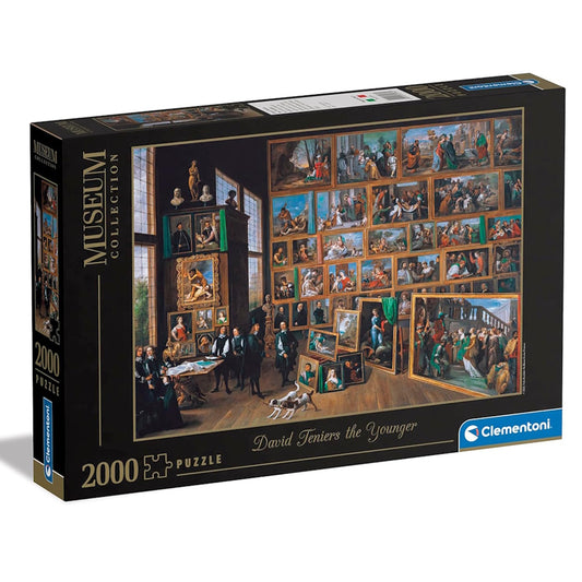 Clementoni Museum Collection 2000 Piece Jigsaw Puzzle - Teniers, Archduke Leopold Wilhelm