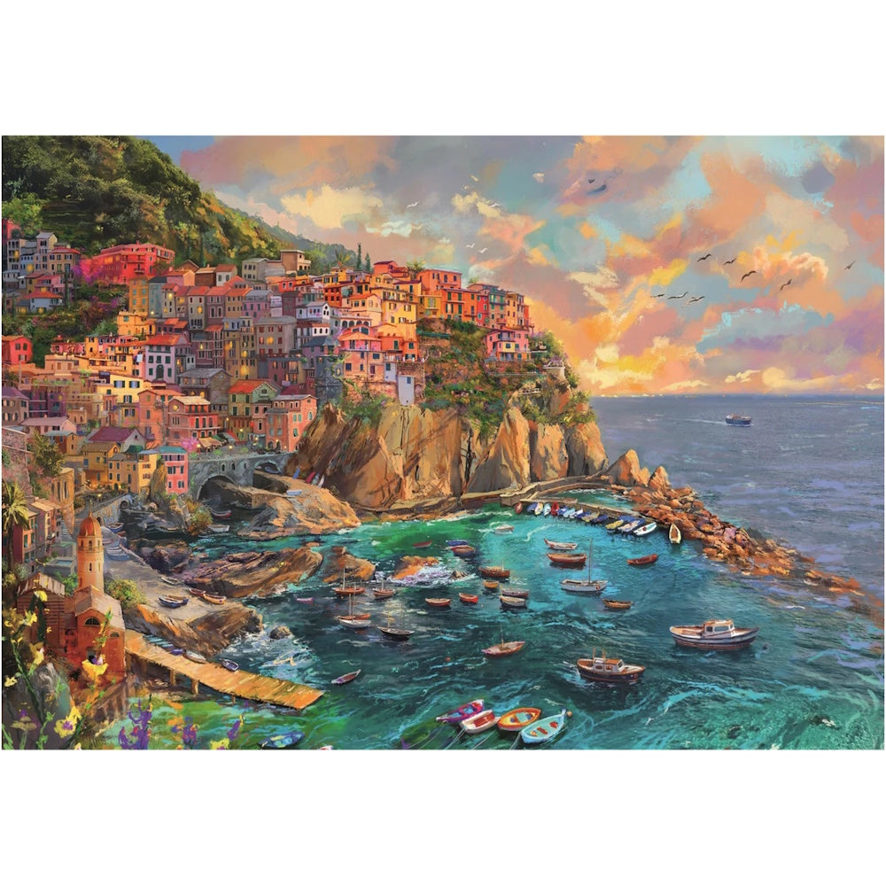 Clementoni 2000 Piece Jigsaw Puzzle - Painted Manarola