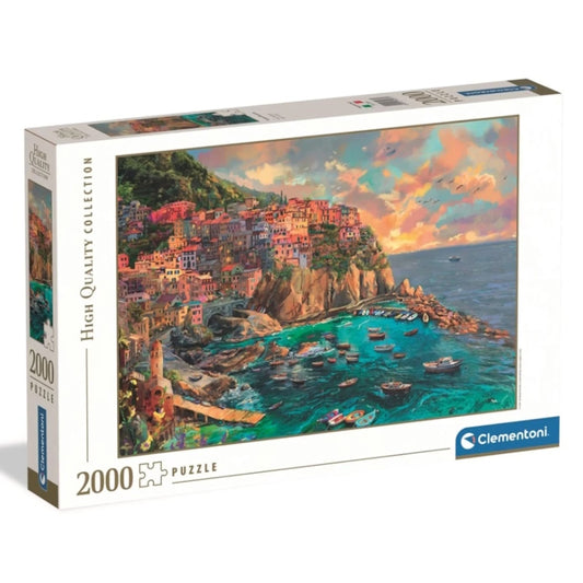 Clementoni 2000 Piece Jigsaw Puzzle - Painted Manarola