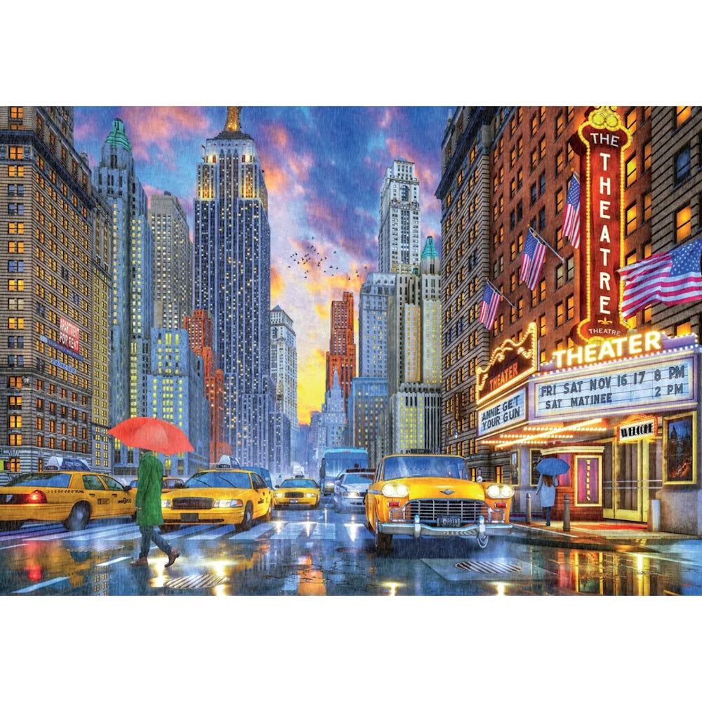 Clementoni 2000 Piece Jigsaw Puzzle - Rainy Manhattan